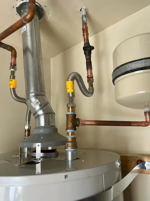 Water heater installation and plumbing repair in Damascus